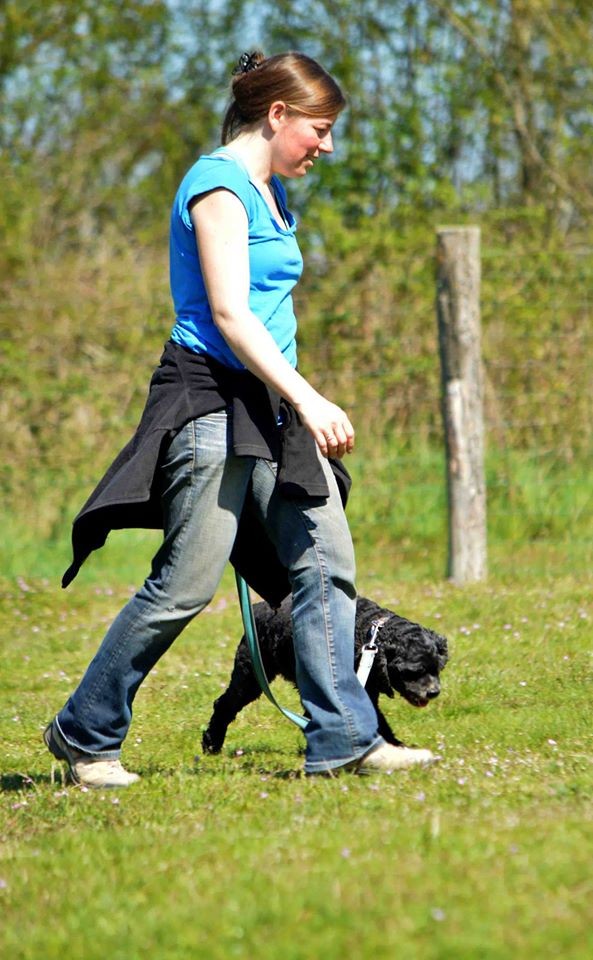 Aurélie et sa cocker