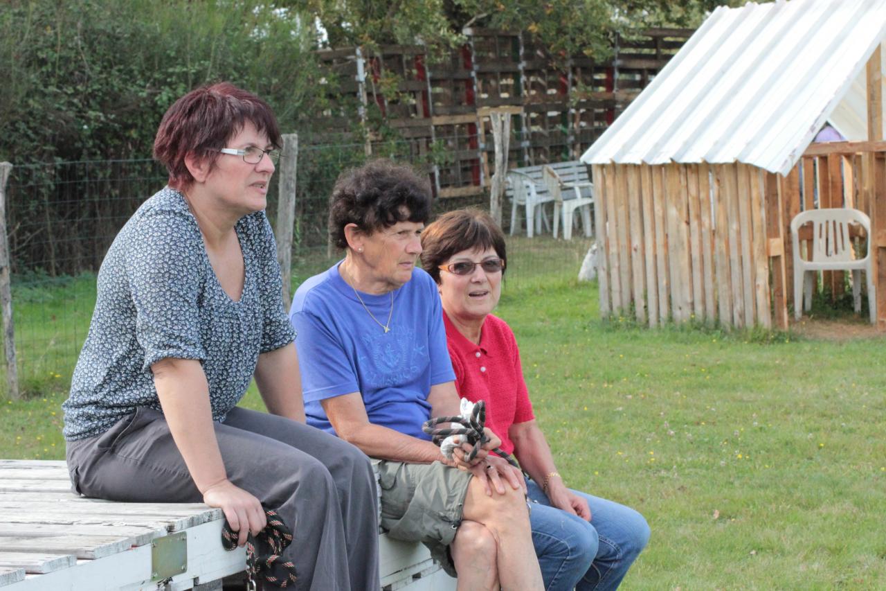 Sophie, Claire et Michèle