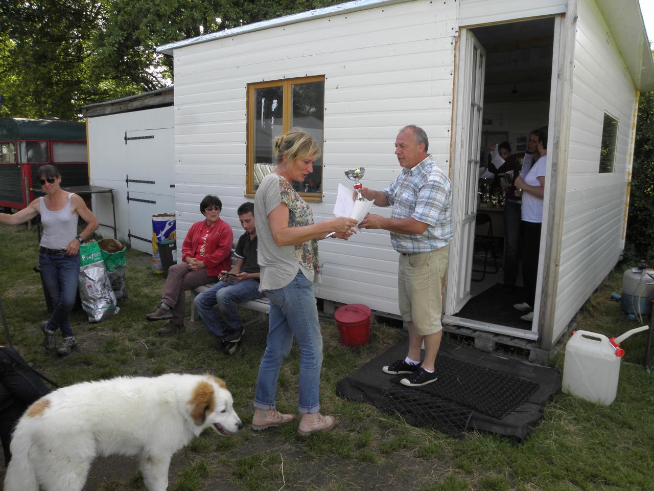 Remise des coupes